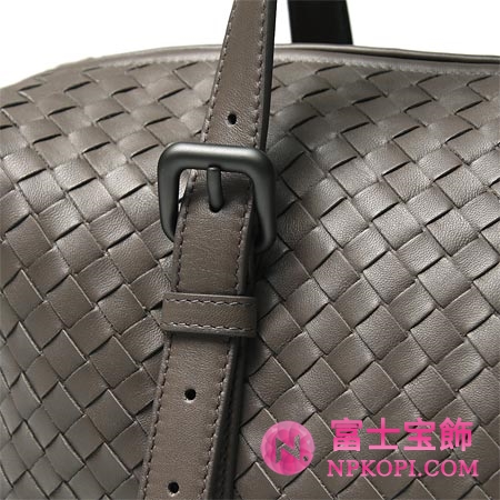 ボッテガヴェネタ/BOTTEGA VENETA/ レザーボストンバッグ/モンテーニュバッグ /スチールグレー272801 v0016 2873